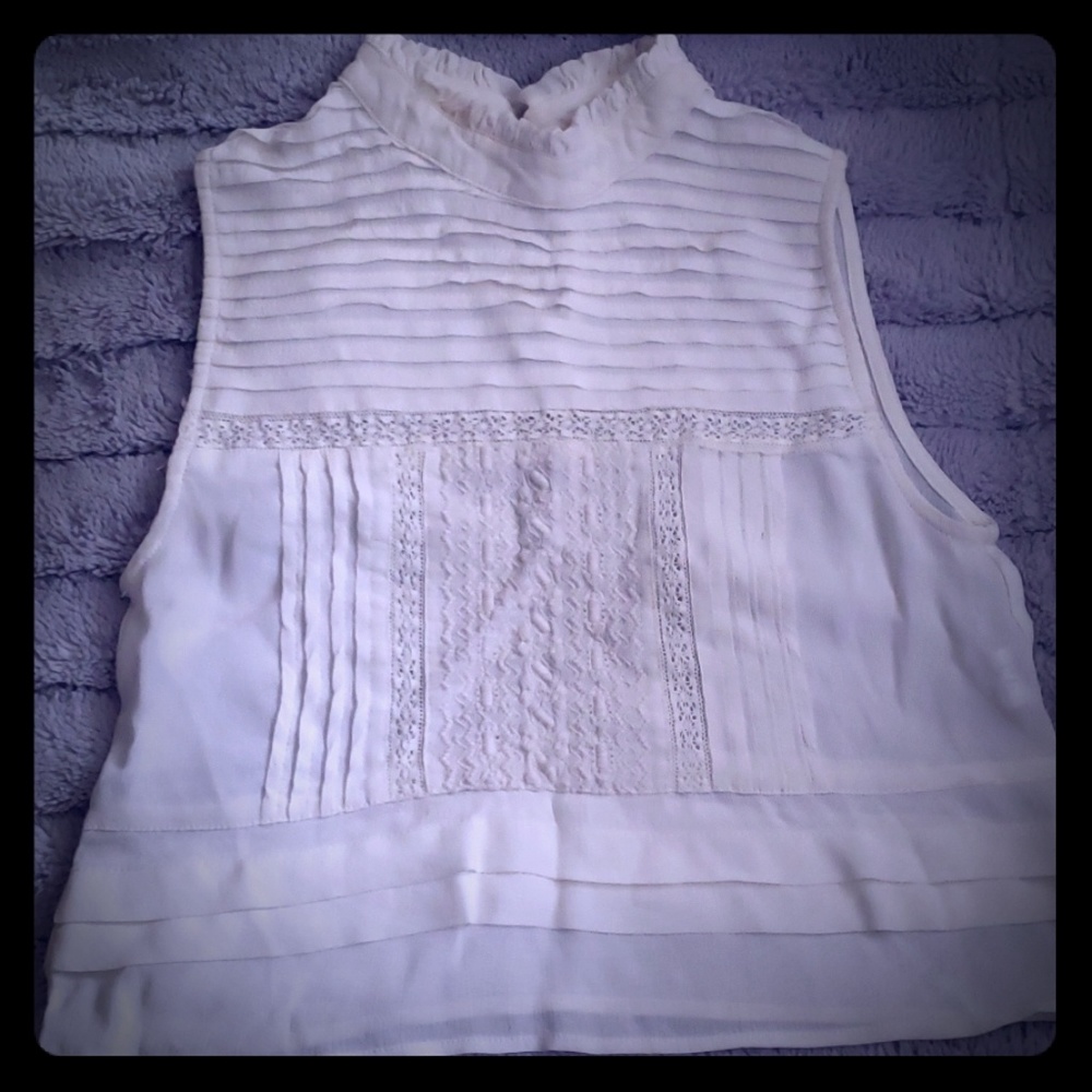 Zara sleeveless top, size small.